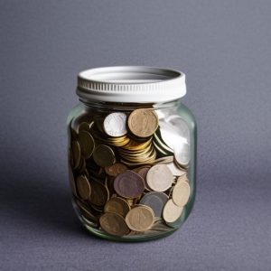 money in a jar 